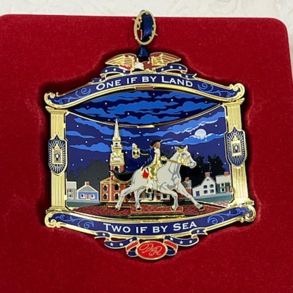 Conservative Partnership Institute CPI 2023 Christmas Ornament NEW in Box 3" - Picture 8 of 9